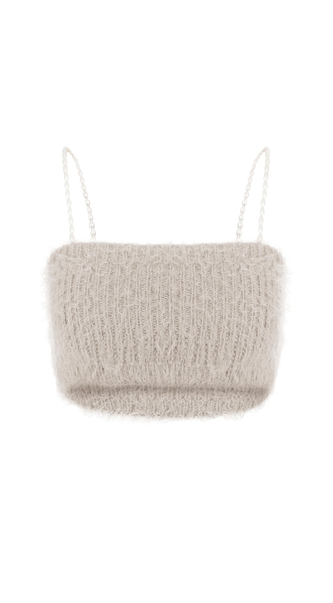 Perle Örgü Crop Top